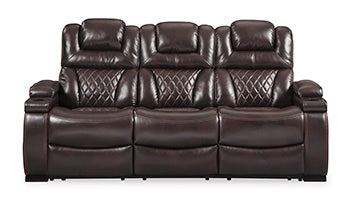 Warnerton PWR REC Sofa with ADJ Headrest