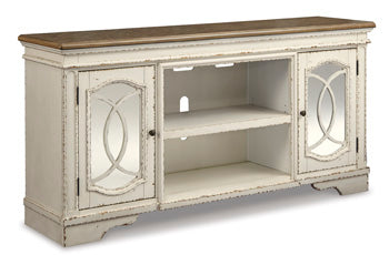 Realyn XL TV Stand w/Fireplace Option