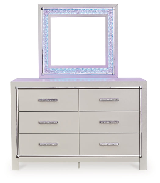 Zyniden Dresser and Mirror