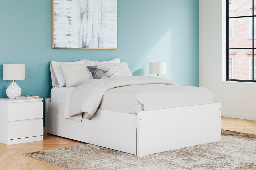 Ashley Express - Onita Platform Bed With 2 Side Storage