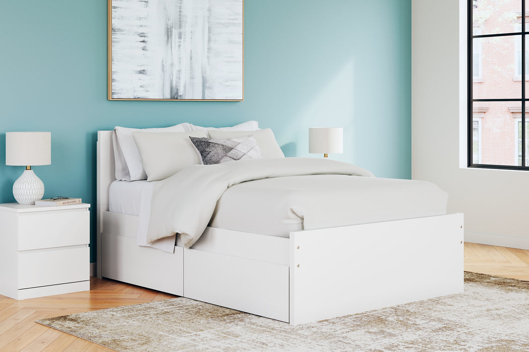 Ashley Express - Onita Panel Platform Bed With 2 Side Storage