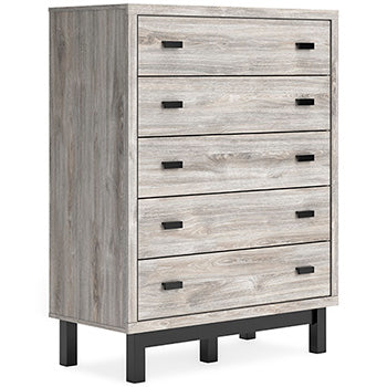 Vessalli Five Drawer Wide Chest
