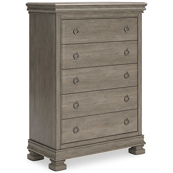 Lexorne Five Drawer Chest