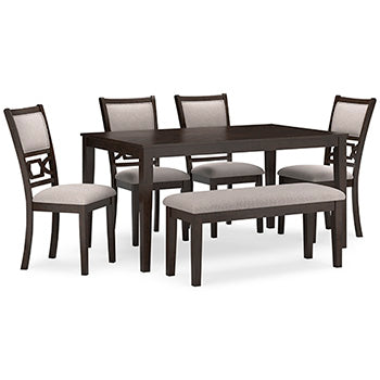 Langwest Dining Room Table Set (6/CN)