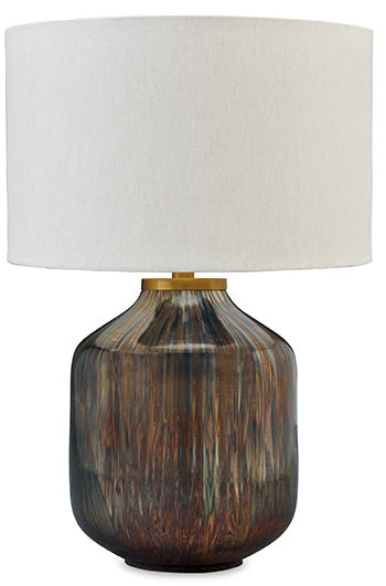 Ashley Express - Jadstow Glass Table Lamp (1/CN)