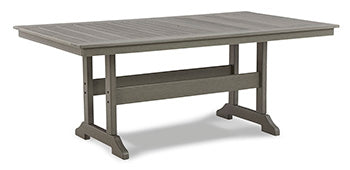 Visola RECT Dining Table w/UMB OPT