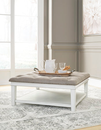 Ashley Express - Kanwyn UPH Ottoman Cocktail Table