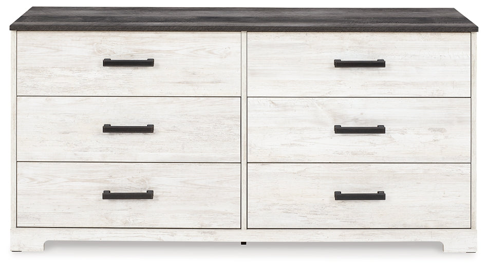 Ashley Express - Shawburn Queen Platform Bed with Dresser, Chest and Nightstand
