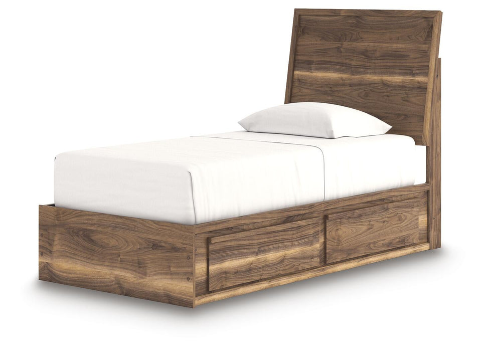 Ashley Express - Chirason Twin Panel Bed with Storage