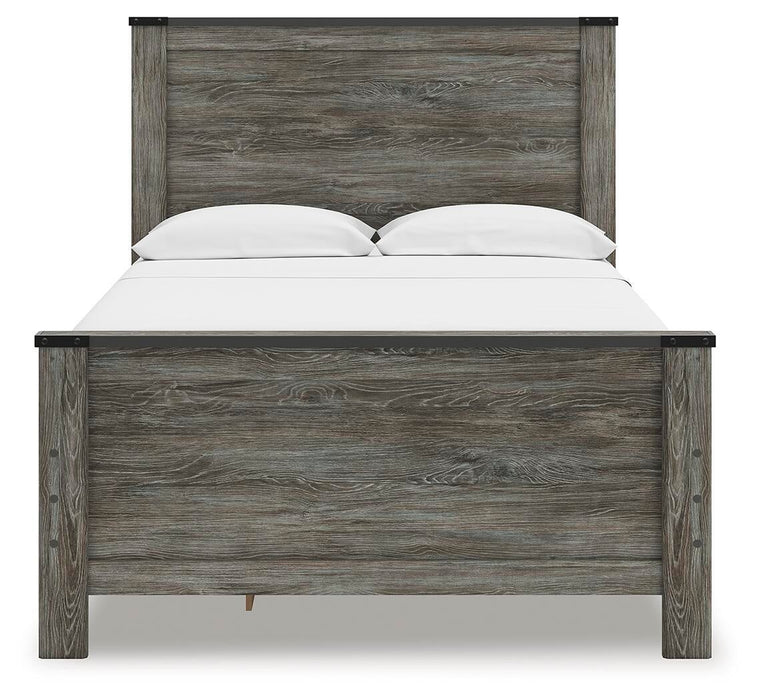 Frandern Full Panel Bed with Storage
