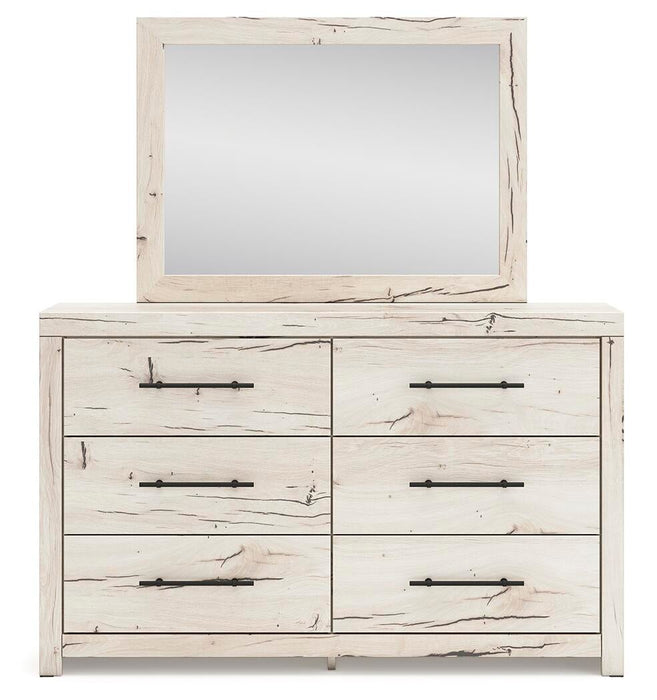 Lawroy Full Panel Headboard, Dresser, Mirror, Chest and Nightstand