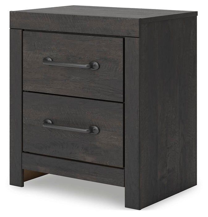 Hollivern Twin Panel Bed, Dresser, Mirror, Chest and Nightstand