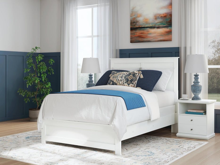 Bostwick Shoals Full Panel Bed, Dresser and Mirror