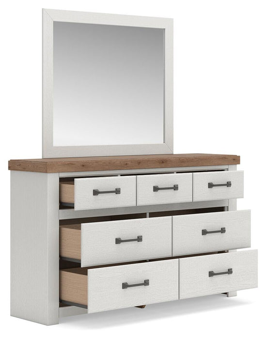 Savonport Full Panel Bed, Dresser, Mirror, Chest and Nightstand