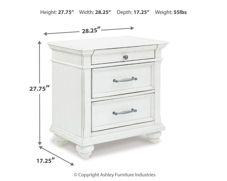 Ashley Express - Kanwyn Three Drawer Night Stand