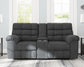 Wilhurst Double Rec Loveseat w/Console